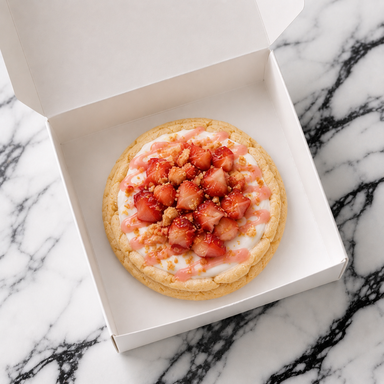 Strawberry Shortcake Cookie