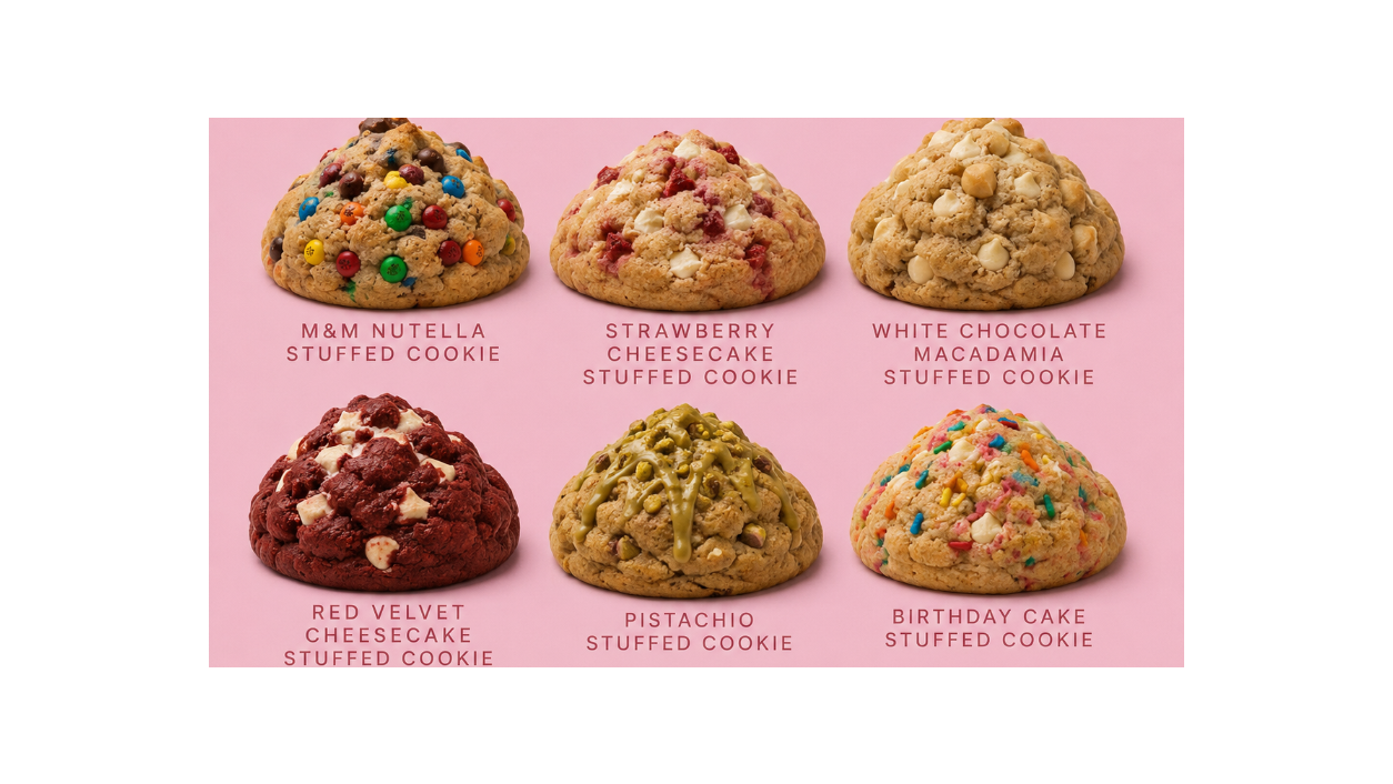 NYC stuffed cookies